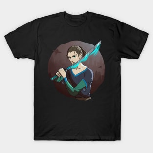 Cyan Sword T-Shirt